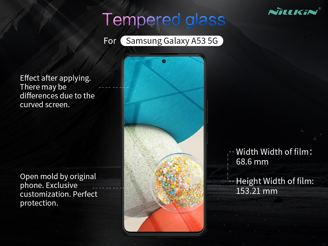 NILLKIN-For-Samsung-Galaxy-A53-5G-HPro-Tempered-Glass-Screen-Protector-Anti-Explosion--Anti-fingerpr-1934051-11